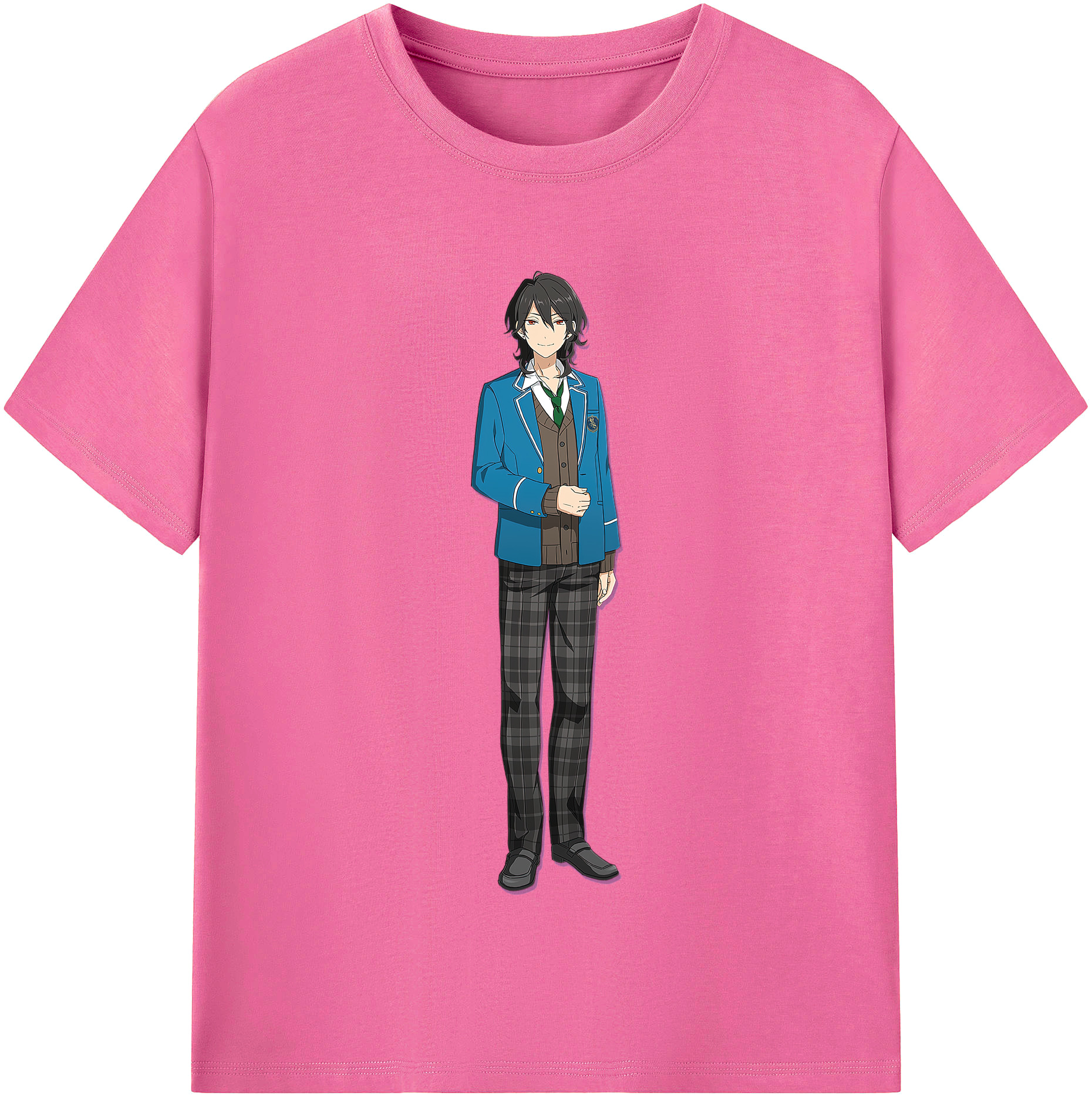 （画像用） あんさんぶるスターズ! Ensemble Stars レディースカジュアルプリントTシャツ（綿100％）